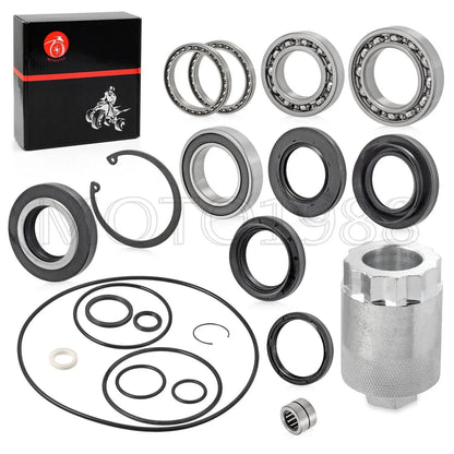 Rear Differential Bearing & Seal Kit with Pinion Tool for Honda Rancher 420 TRX (2007–2013)
