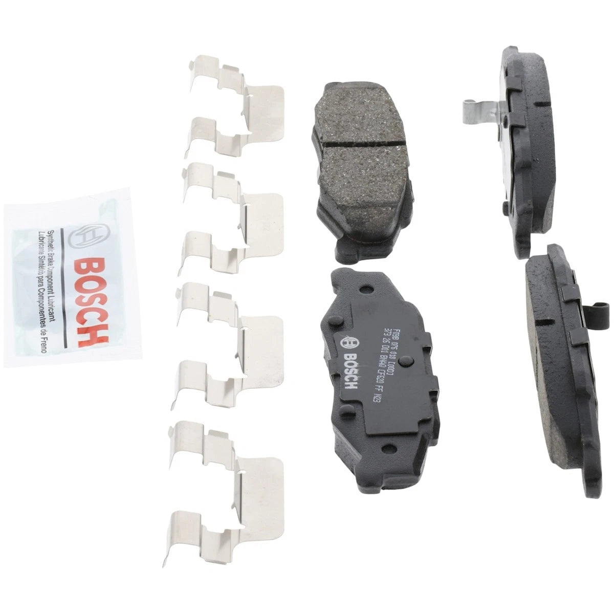 2X BC732 Brake Pad Set Rear for Chevy Corvette XLR (2001–2013)
