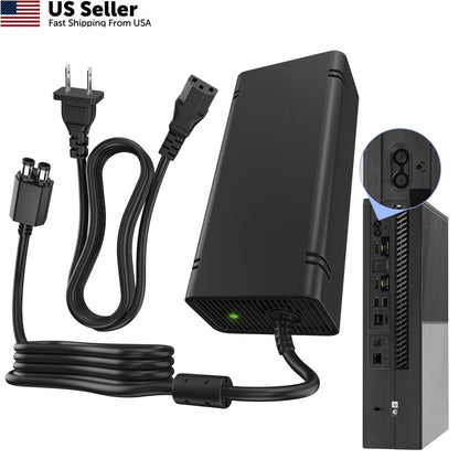 AC Adapter for Xbox 360 Slim (135W Power Supply Brick)