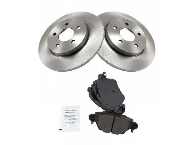 Set of 4 Brake Pads and Rotors for Jaguar X Type (2002–2004) 48541PRXR