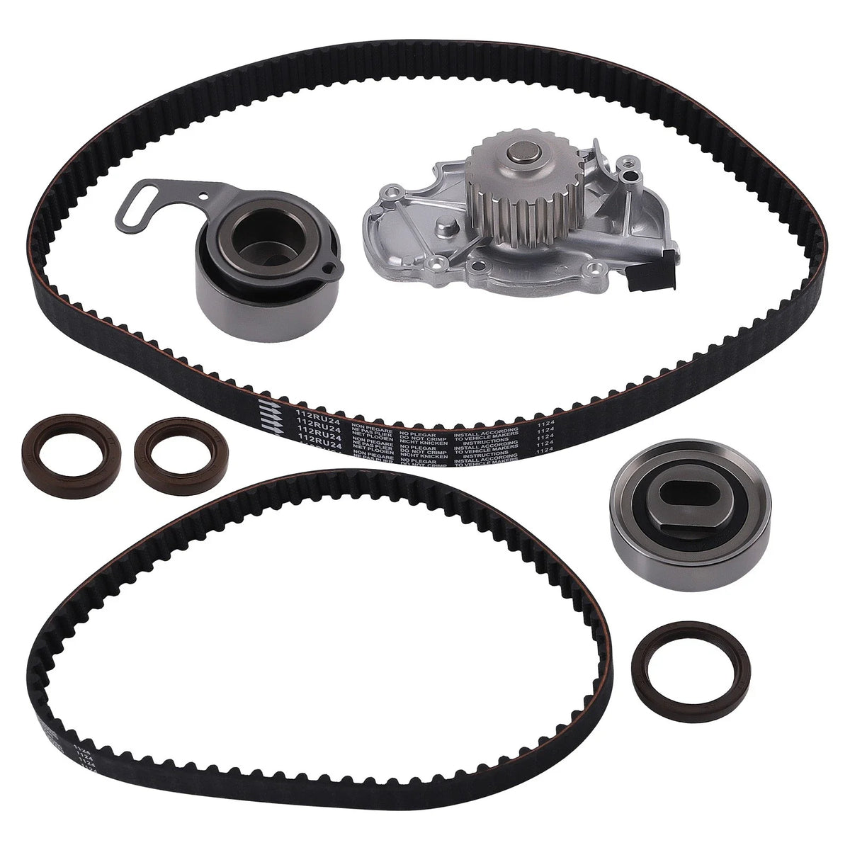 Engine Timing Belt Kit Water Pump for Honda Accord 2.3L L4 (1994–2002)