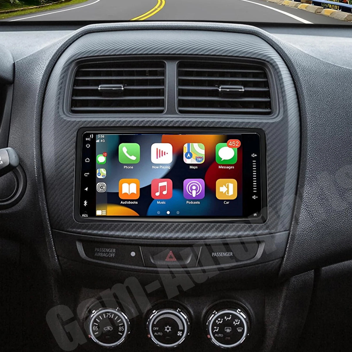 Android 15 GPS Navi Carplay Radio for Mitsubishi Outlander Sport (2013–2025)