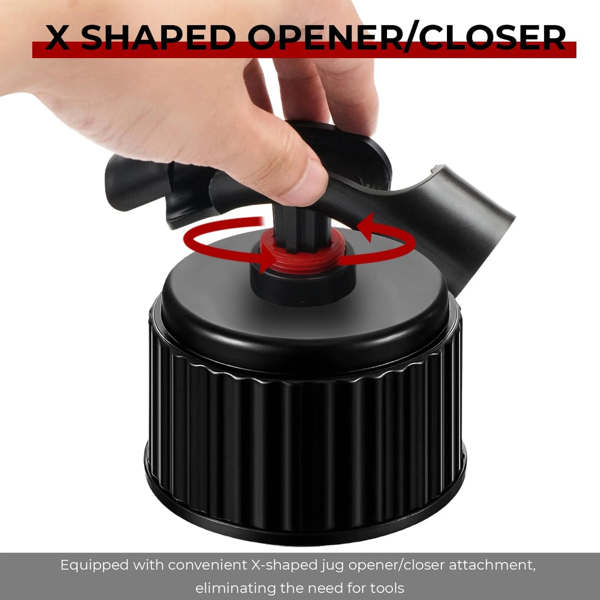 Upgrade Hose Bender for Racing Fuel Jug (2025) - 10 Feet, Black