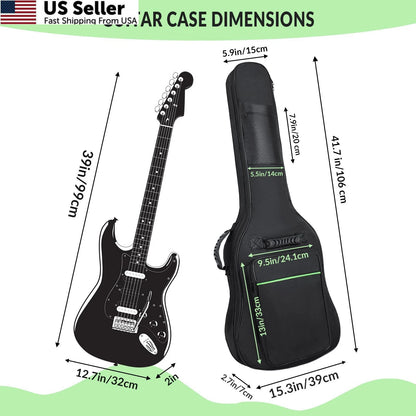 39 Inch Electric Guitar Bag for Muscab (No Known Part Numbers)