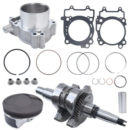 Complete Engine Rebuild Kit for Polaris RZR 570 (2012–2016) Crankshaft + Cylinder