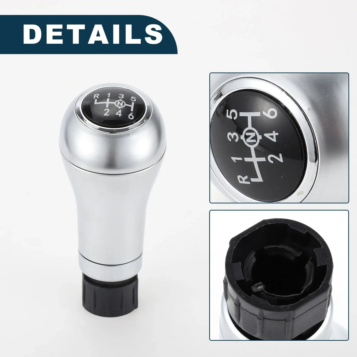 6 Speed Manual Shift Knob for Mercedes-Benz C-Class (2000–2023) Aluminum Alloy