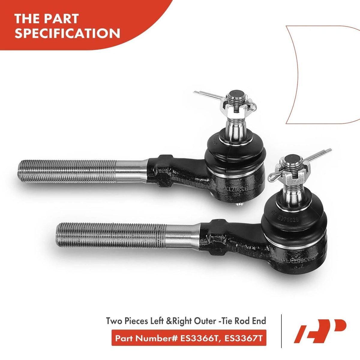 Set of 12 Front Control Arm Ball Joints Tie Rods for Ford F-150 (1997–2003)