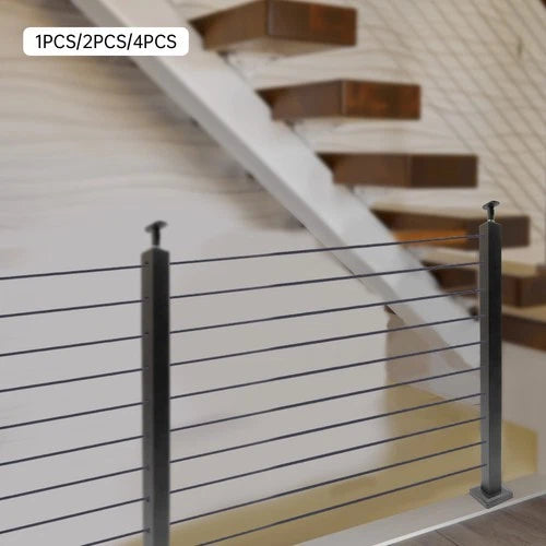 Cable Railing Post for Deck Railing (36" x 2" x 2")