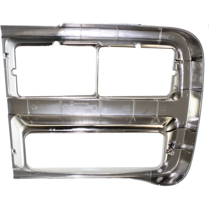 Headlight Door for Chevrolet G30, G20, G10, P30 (1992–1996) RH Chrome
