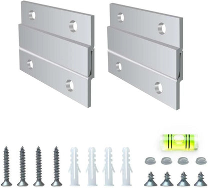 2 Pairs 2 Inch Heavy Duty French Cleat Hanger Kit