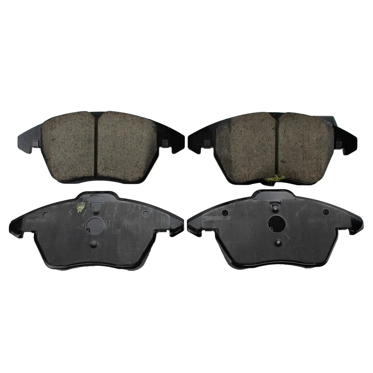 Front Rotors & Akebono EURO Ceramic Brake Pads Kit for Beetle Jetta