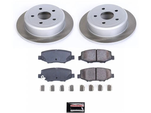 Brake Pad and Rotor Kit for Jeep Wrangler (2007–2017) 19795WGNP