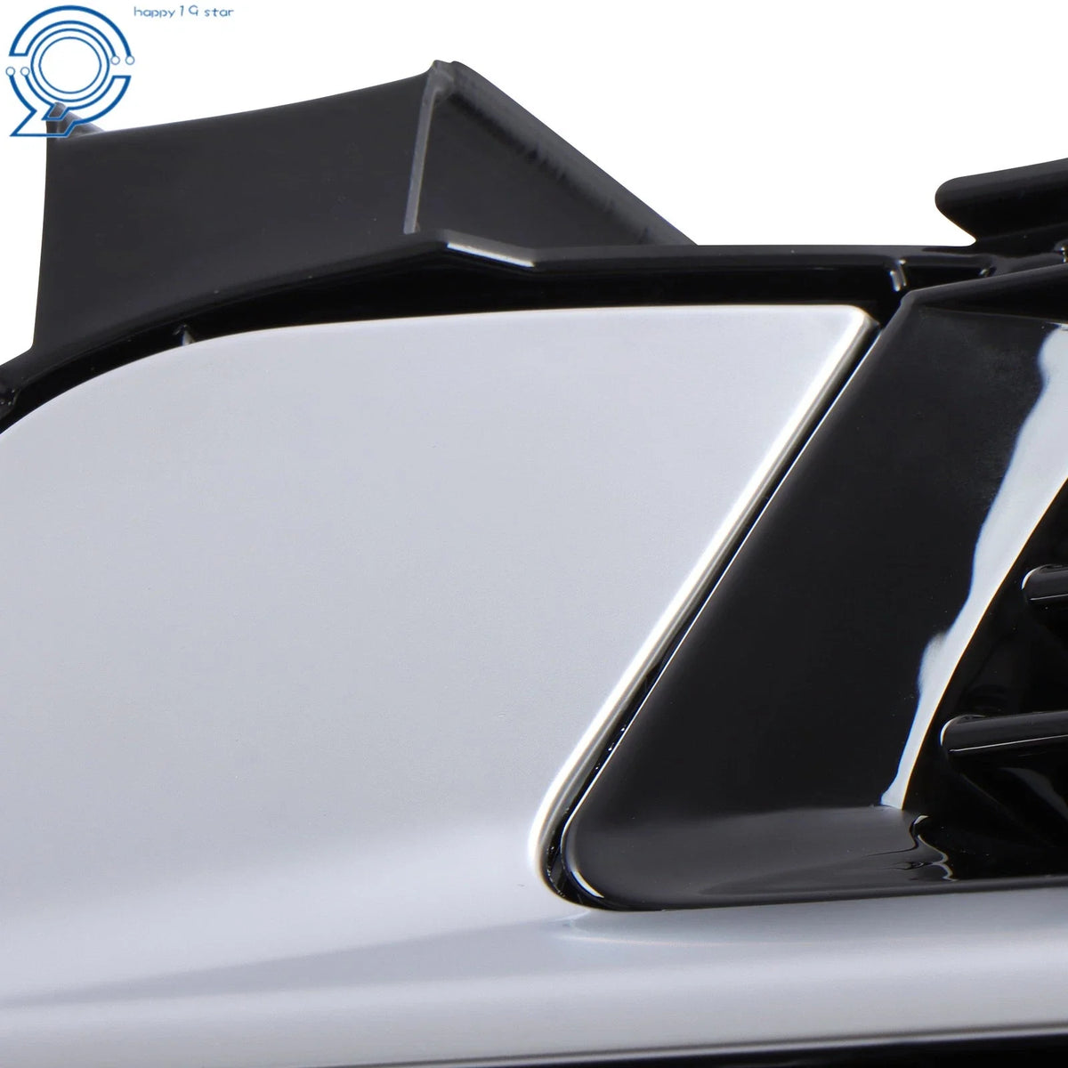 Set of 2 Fog Light Covers for Cadillac CTS (2014–2019) Matte Chrome