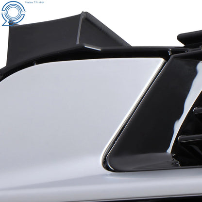 Set of 2 Fog Light Covers for Cadillac CTS (2014–2019) Matte Chrome