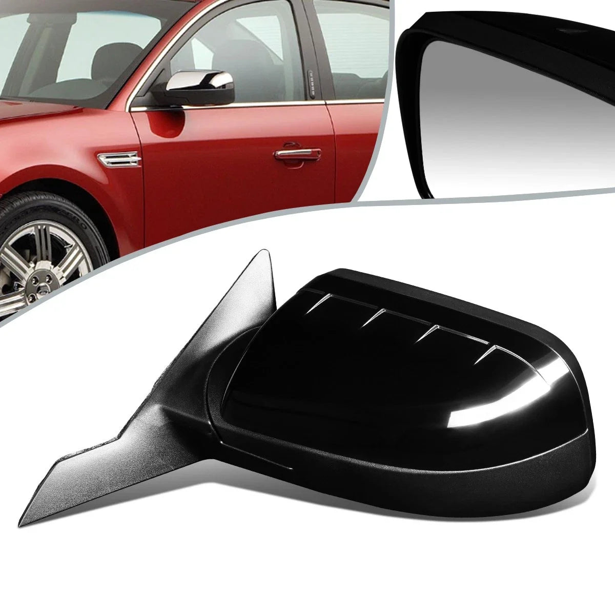 Power Side Rear View Door Mirror Left for Ford Taurus (2008–2009) FO1320295