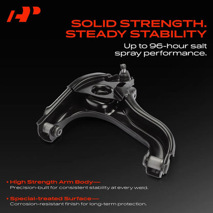 Front Left Lower Control Arm with Ball Joint for Dodge Ram 1500 (2000–2001) - 52113889AA, 52113889AB, CB81273PR, CMS25144