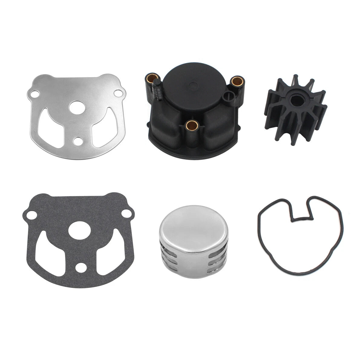 Water Pump Impeller Kit for Johnson Evinrude OMC Cobra Drives (0984461, 984744)