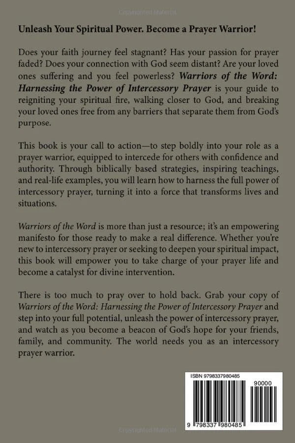 Set of 4 Intercessory Prayer Books for Spiritual Growth (2023)