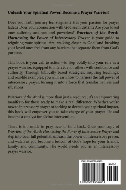 Set of 4 Intercessory Prayer Books for Spiritual Growth (2023)