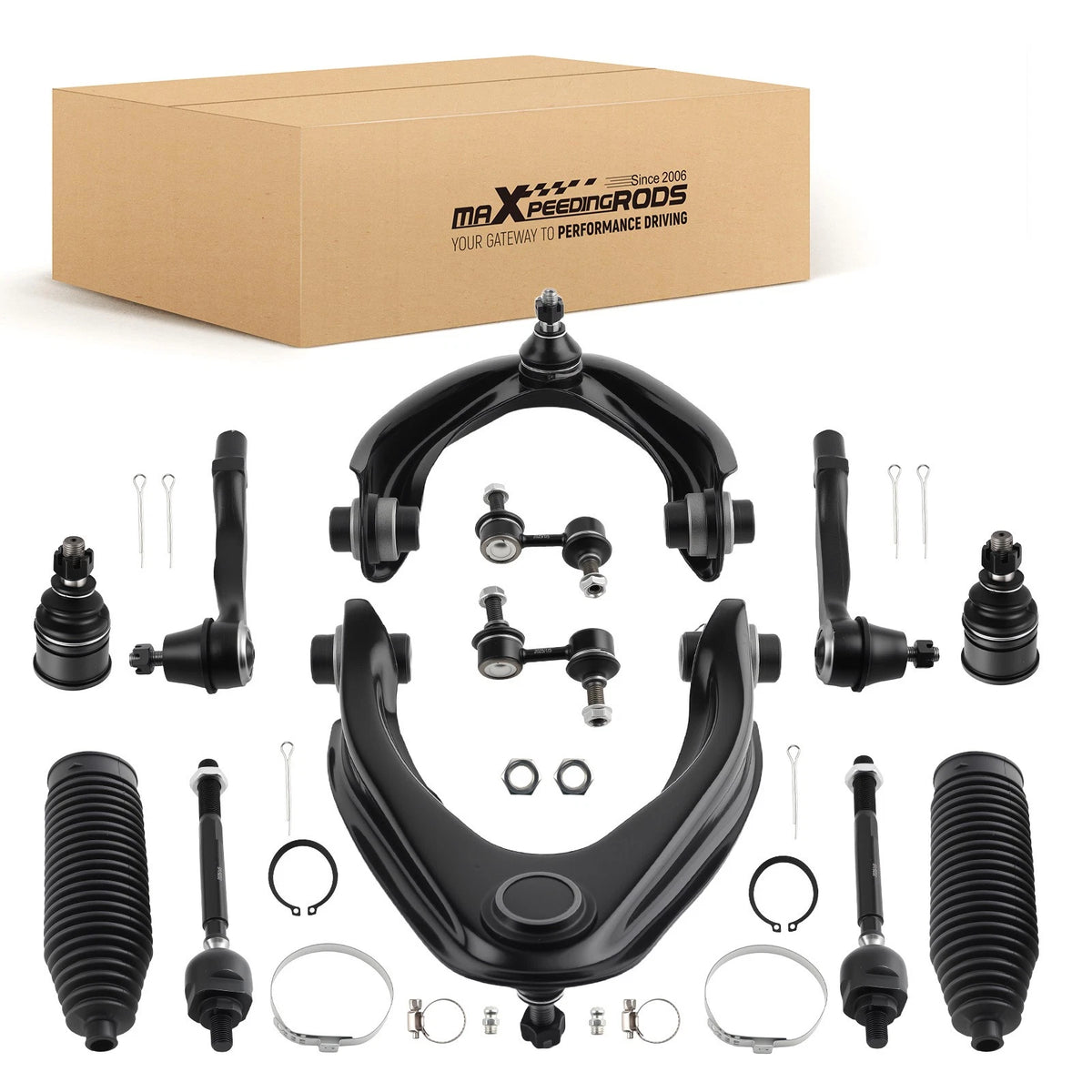 Set of 2 Front Upper Control Arms for Honda CR-V (1997–2001) QJE7FG