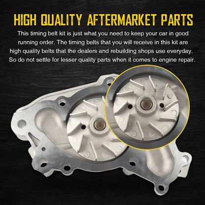 Timing Belt Kit with Water Pump for 2004–2006 Toyota Sienna 3.3L
