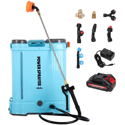 4.2 Gallon Battery Powered Backpack Sprayer for Weed Control