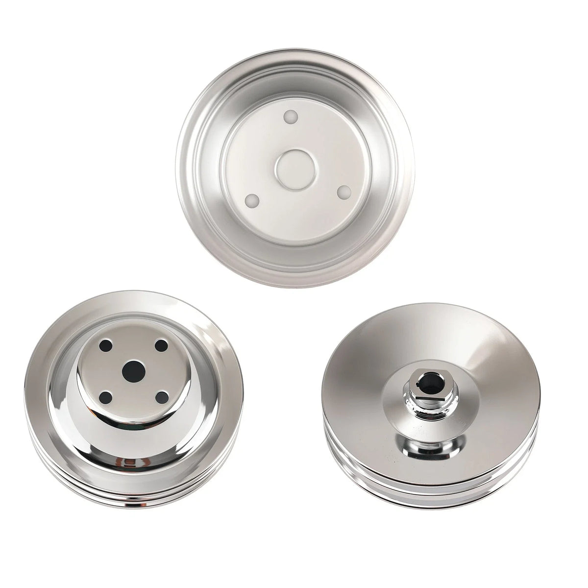 Water Pump Pulley Kit for Chevrolet Small Block (283–350, 305–350)
