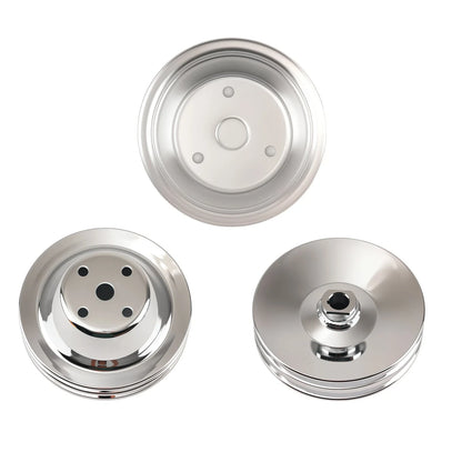 Water Pump Pulley Kit for Chevrolet Small Block (283–350, 305–350)