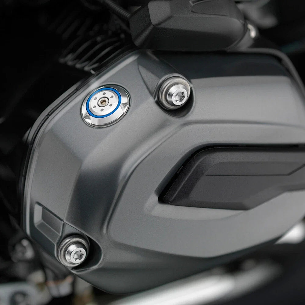 CNC Billet Engine Oil Filter Plug Cap for BMW R 1250 GS Adventure R1250RS (2019–2022)