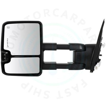 Front Power Heated Tow Mirrors with Dynamic Signal Light for Toyota Tundra (2007–2017)