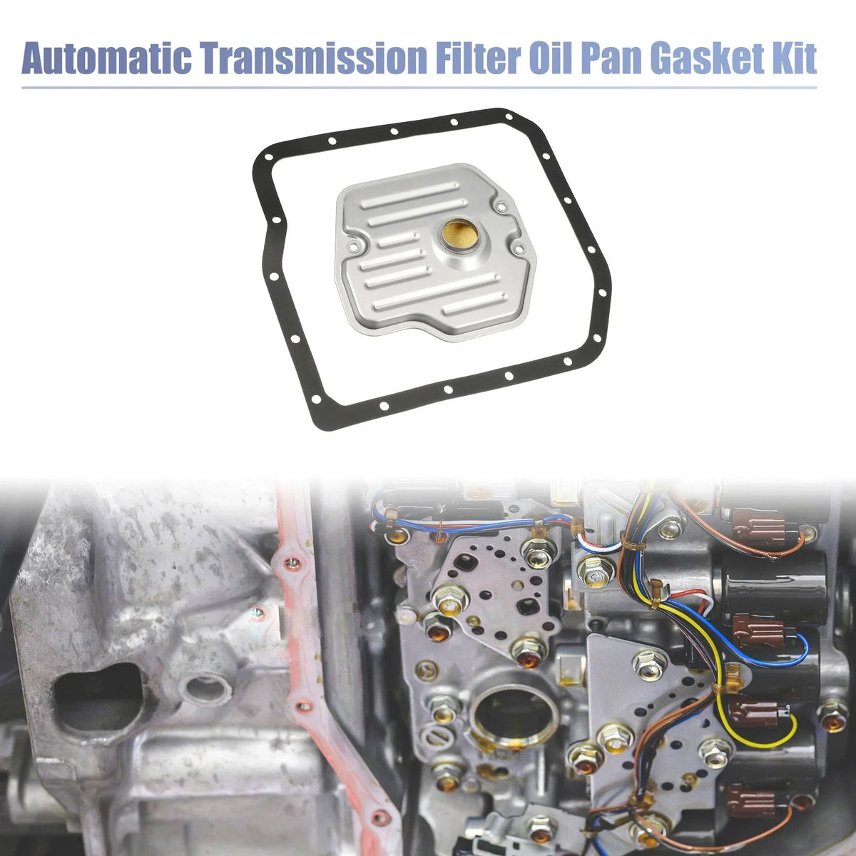 Set of 1 Transmission Filter Oil Pan Gasket Kit for Toyota RAV4 (2019–2023)