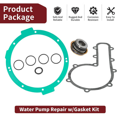 Water Pump Seal & Cover Gasket Kit for Polaris Scrambler Sportsman 850 1000 XP (2014–2023)