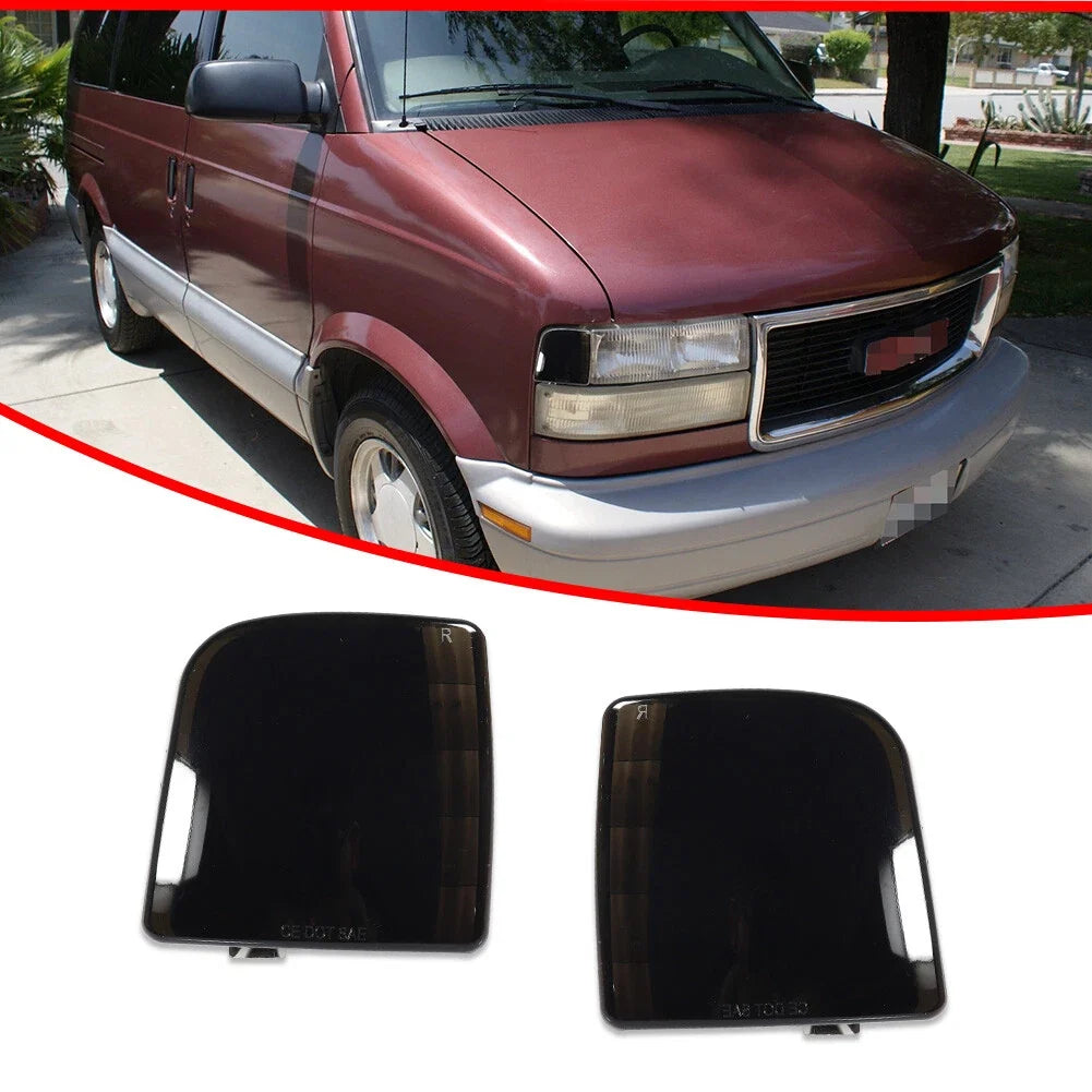 2X Smoked Black Lens Side Corner Lights for Chevrolet Astro GMC Safari (1995–2005)