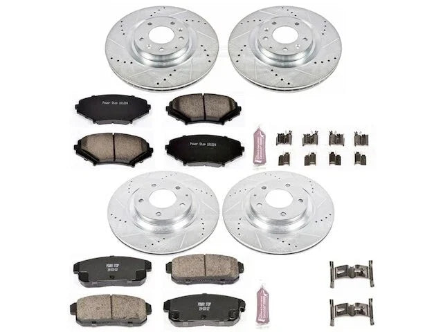 Brake Pad and Rotor Kit for Mazda RX-8 (2004–2011) NK656RM
