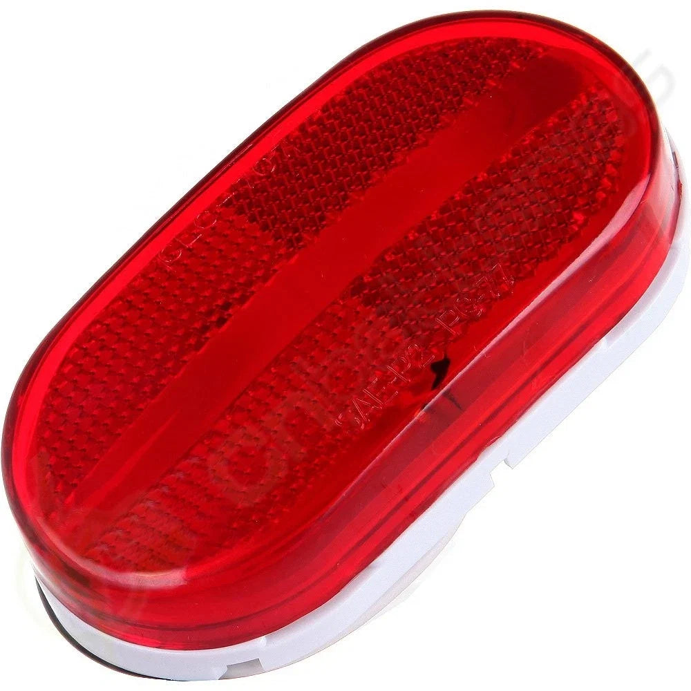 8x 6-LED Side Marker Lights for RV Trailer Truck Pickup (Red)