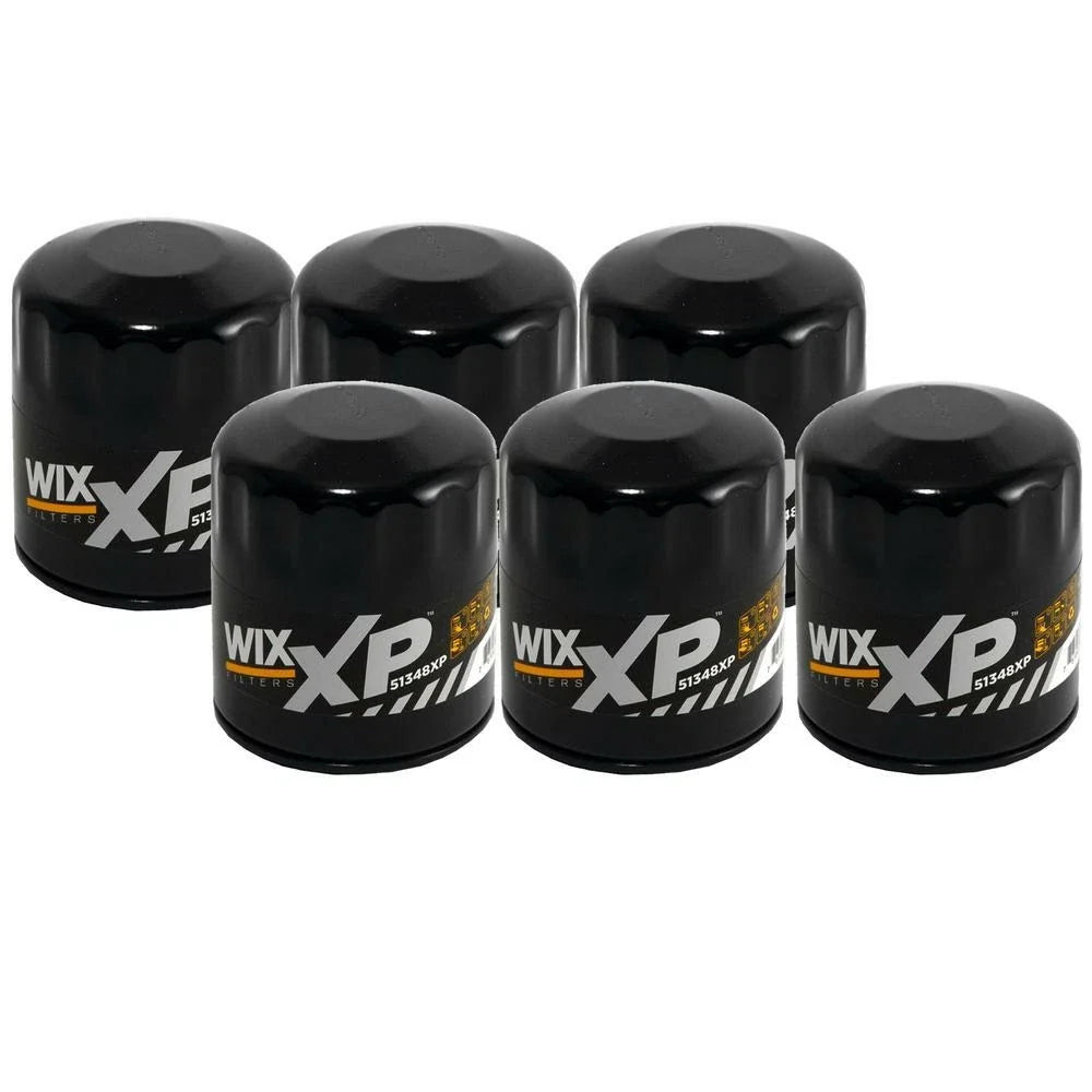 Set of 6 Engine Oil Filters for Chevy Chrysler Dodge Ford GMC Jaguar Jeep