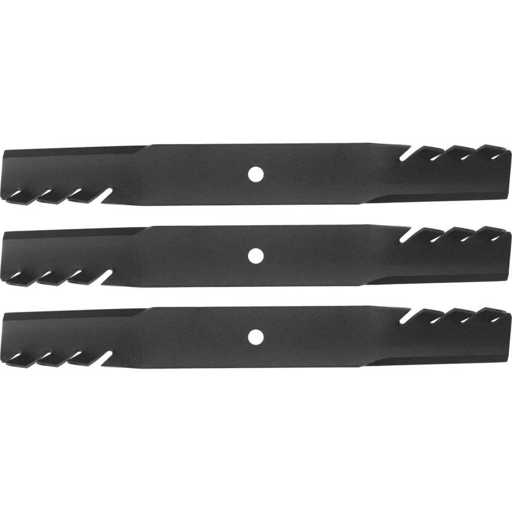 Set of 3 Mower Blades for Husqvarna MZ6128ZT (61" Deck)