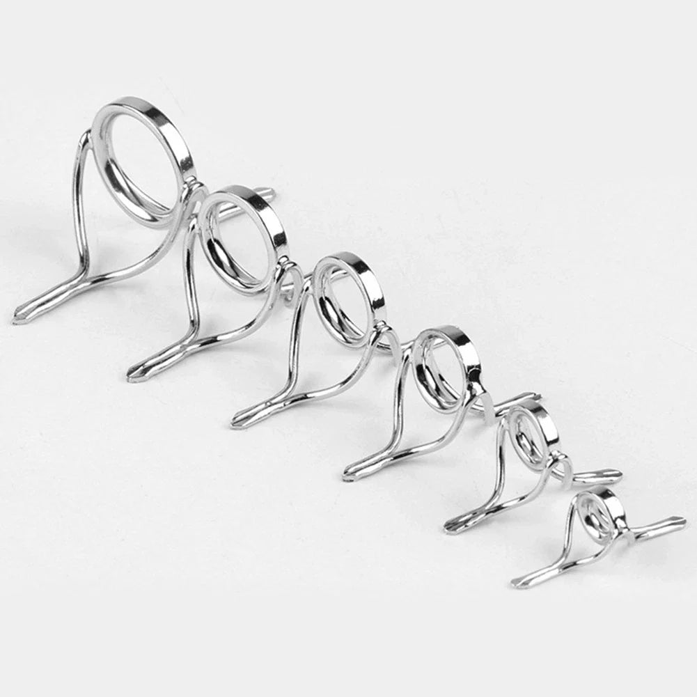 Fishing Rod Guides Stainless Steel Wear-resistant Accessories