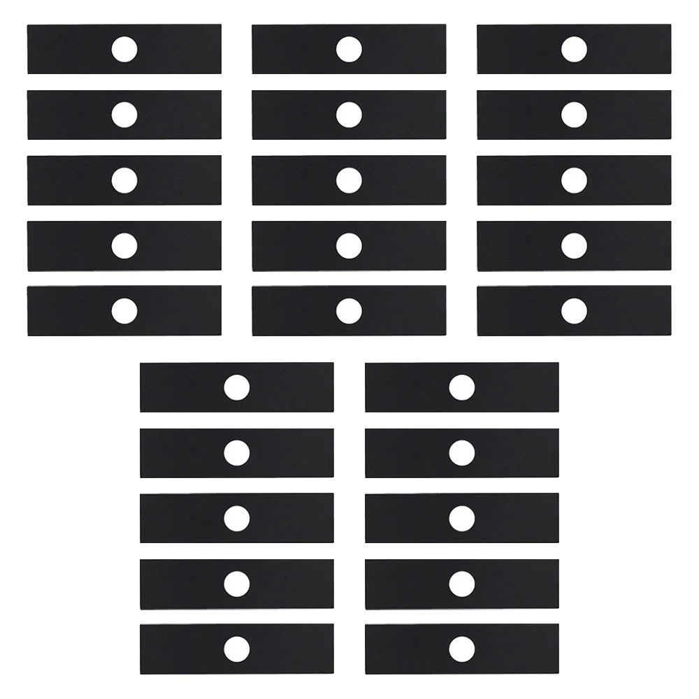 25 Edger Blades for Echo (8" x 2" x 0.125" x 1") Replaces 69601552632