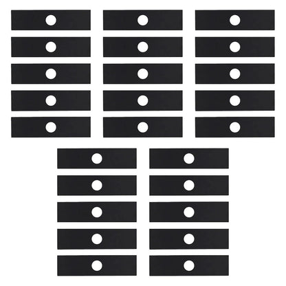 25 Edger Blades for Echo (8" x 2" x 0.125" x 1") Replaces 69601552632