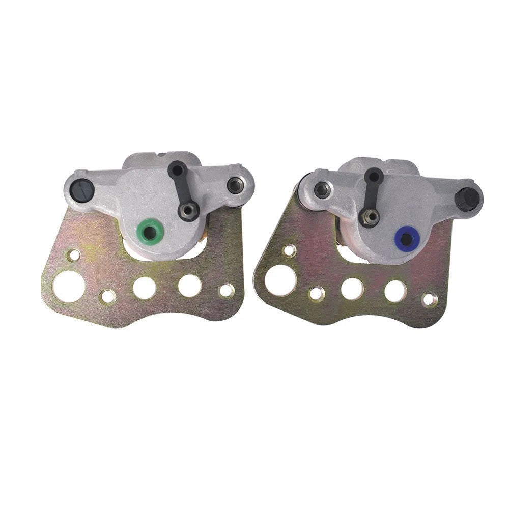 Front Brake Calipers w/Pads for Polaris Sportsman 335 400 500 600 700 (2000–2014) - 1910549, 1910550, 1910681, 1910682