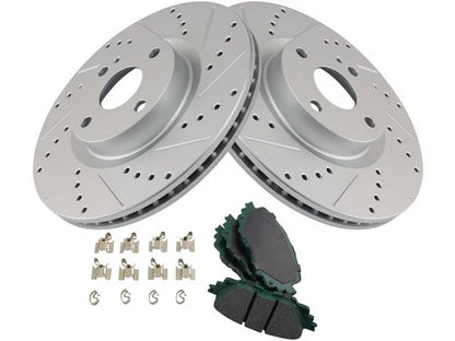 Brake Pad and Rotor Kit for Fiat 124 Spider (2017–2020) 15539JXMM