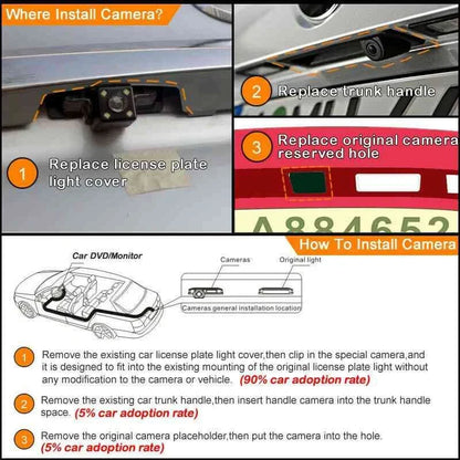 Reverse RearView Backup Color Parking Camera for Suzuki Guide Line