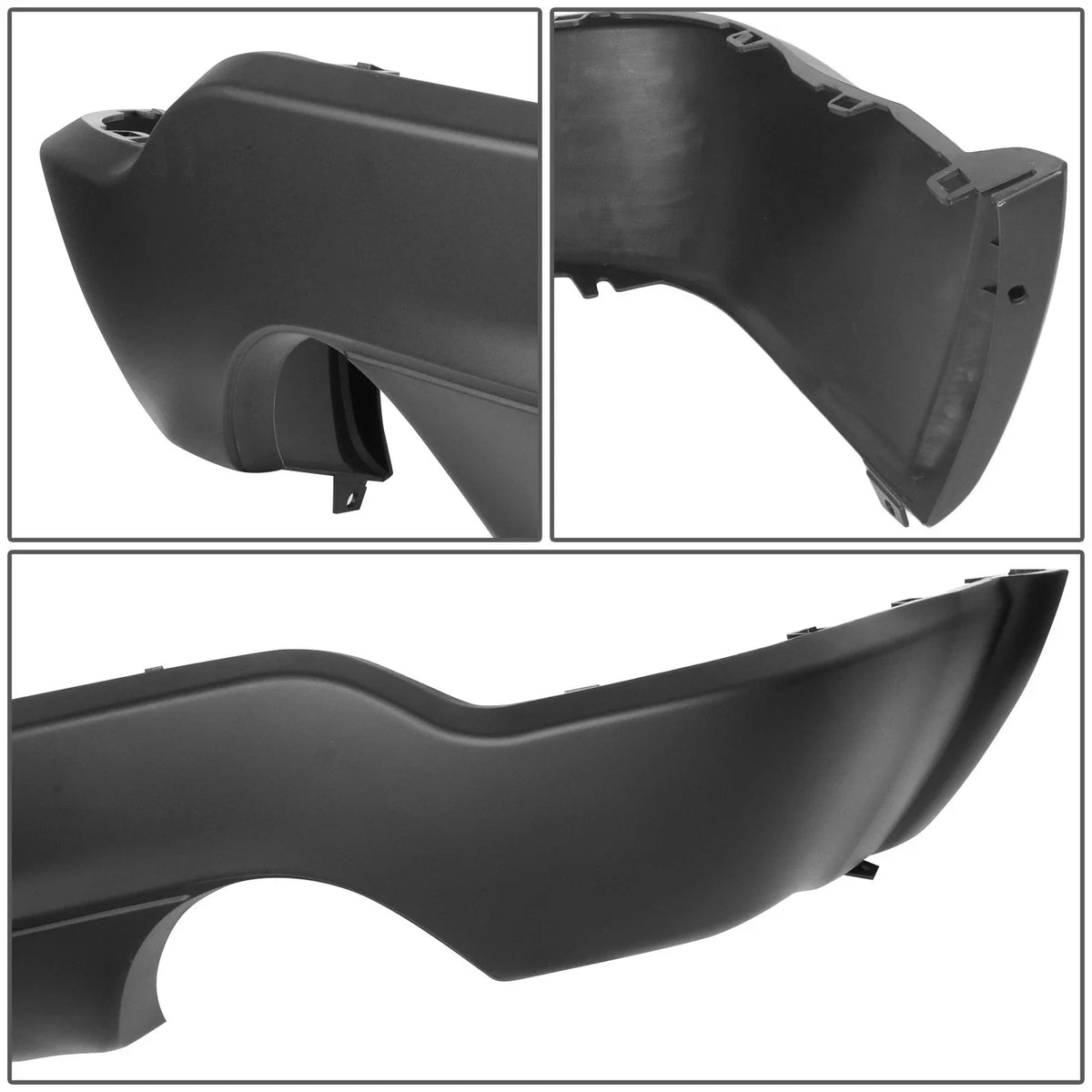 Rear Lower Bumper Valance for Jeep Grand Cherokee WK (2011–2022) Black