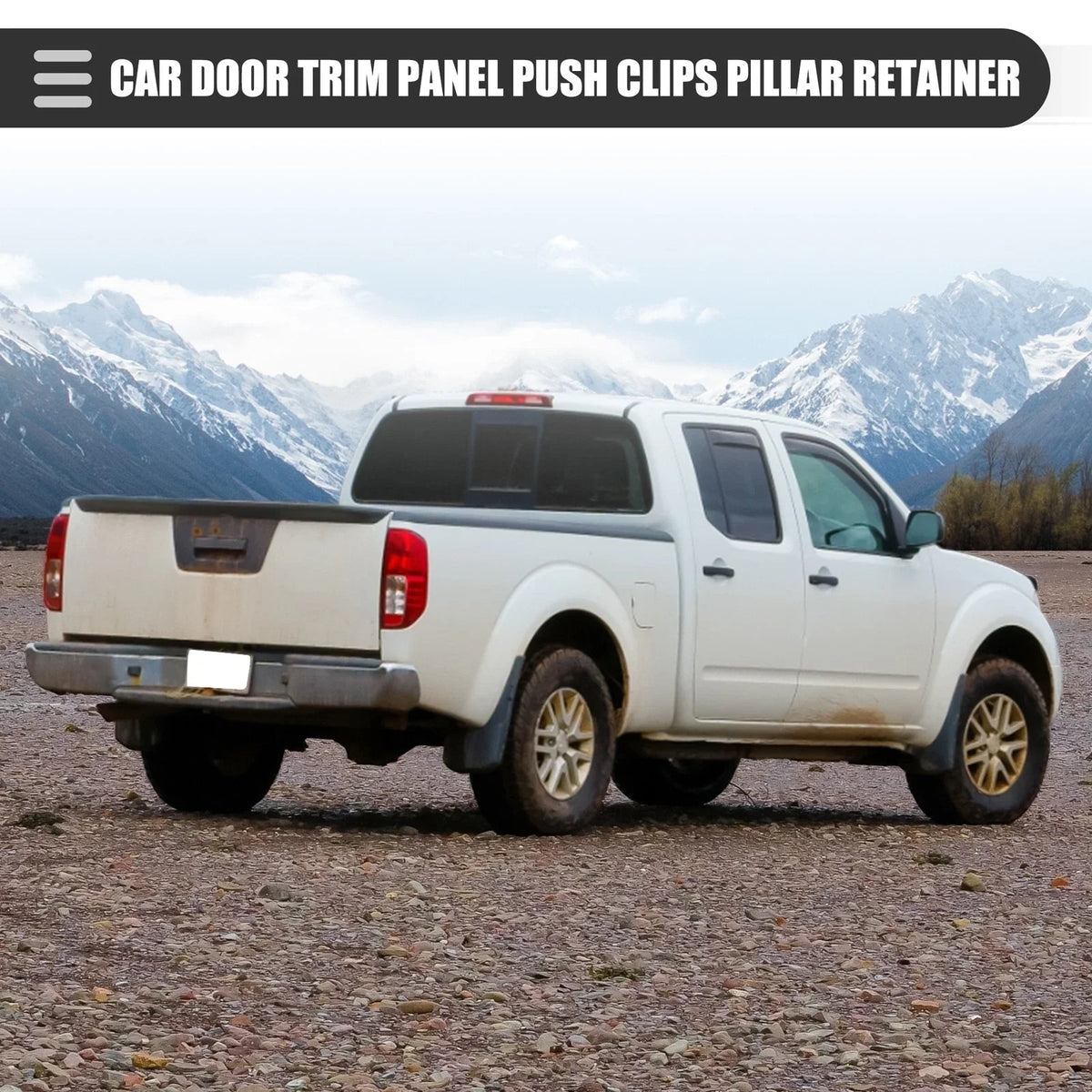 50 Pcs Door Trim Panel Push Clips for Nissan (No. 0155309791)