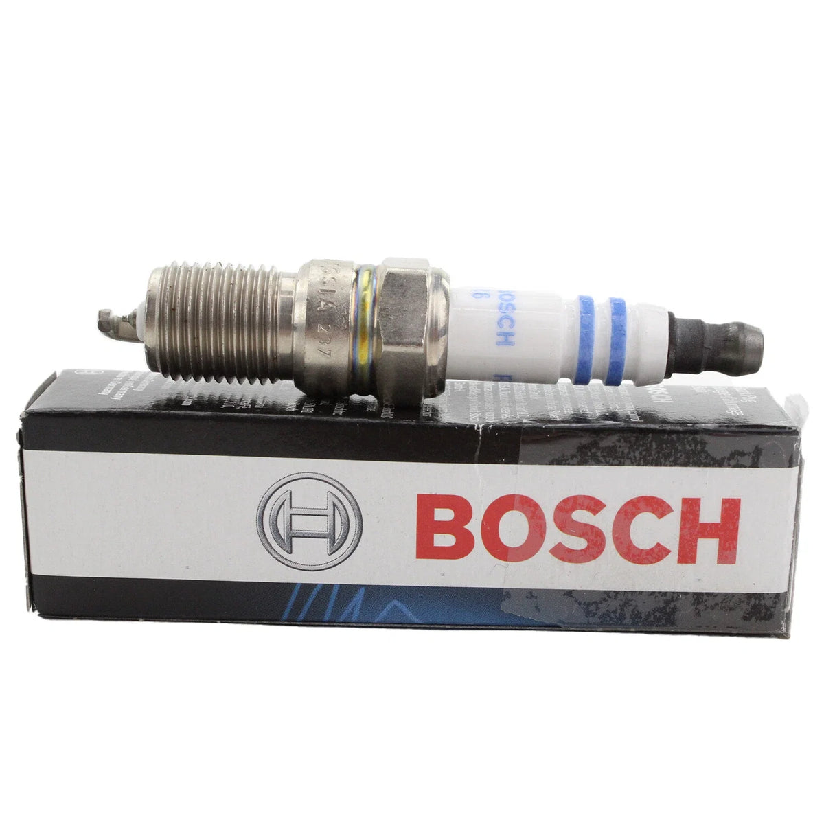 Spark Plug Set of 4 for Buick Cadillac Ford Mazda Mercury Jaguar (Bosch 6747)