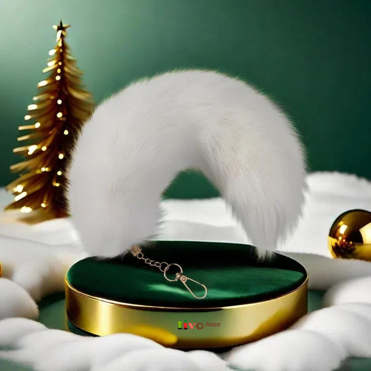 Fluffy Therian Fox Tail for Universal Use (16-18 inches)