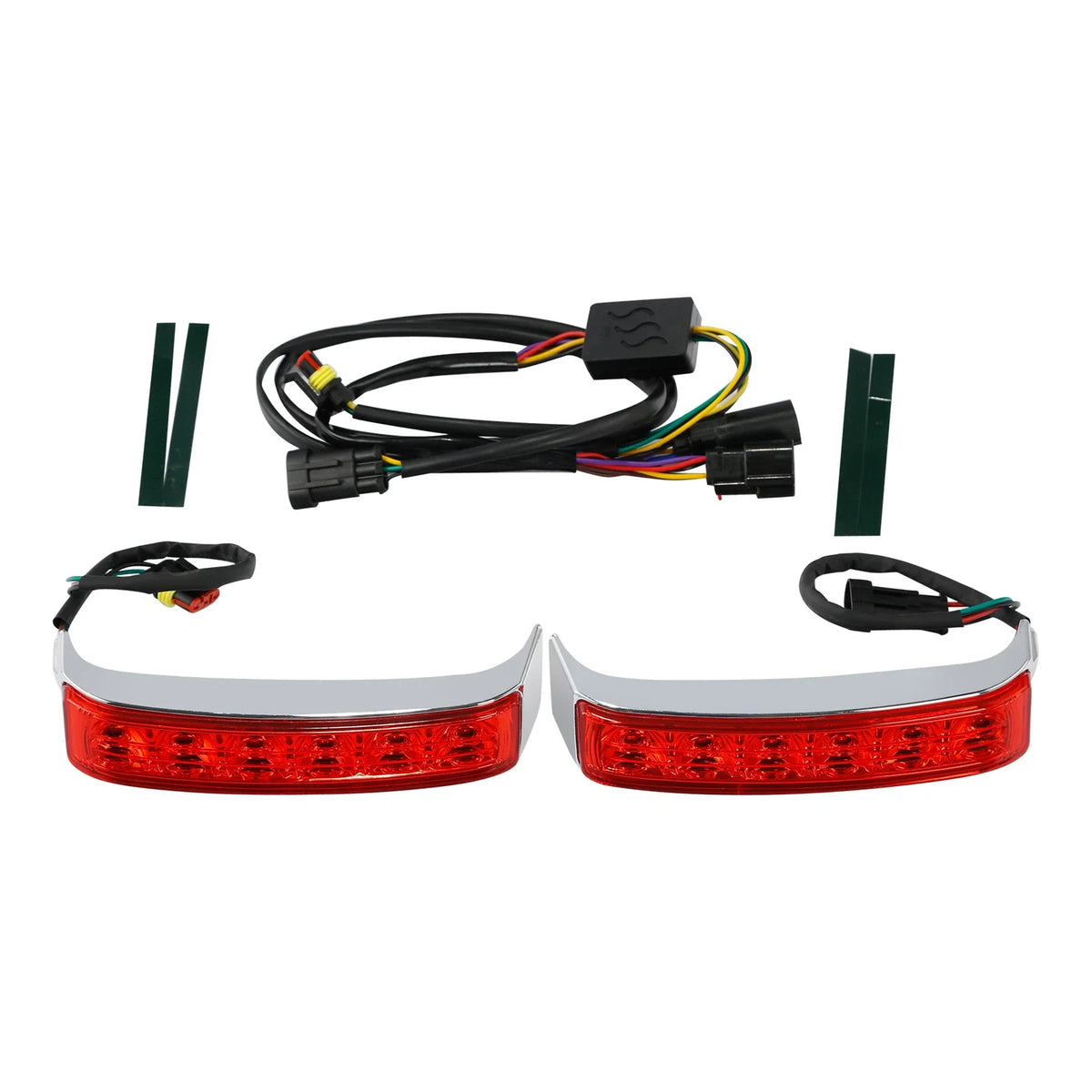 Saddlebag LED Run Brake Turn Light for Harley Road Glide Ultra Limited (2014–2024)