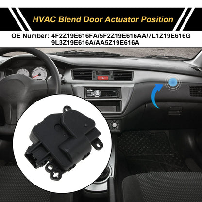 HVAC Heater Blend Door Actuator for Ford Explorer (2011–2018) No. 4F2Z19E616FA