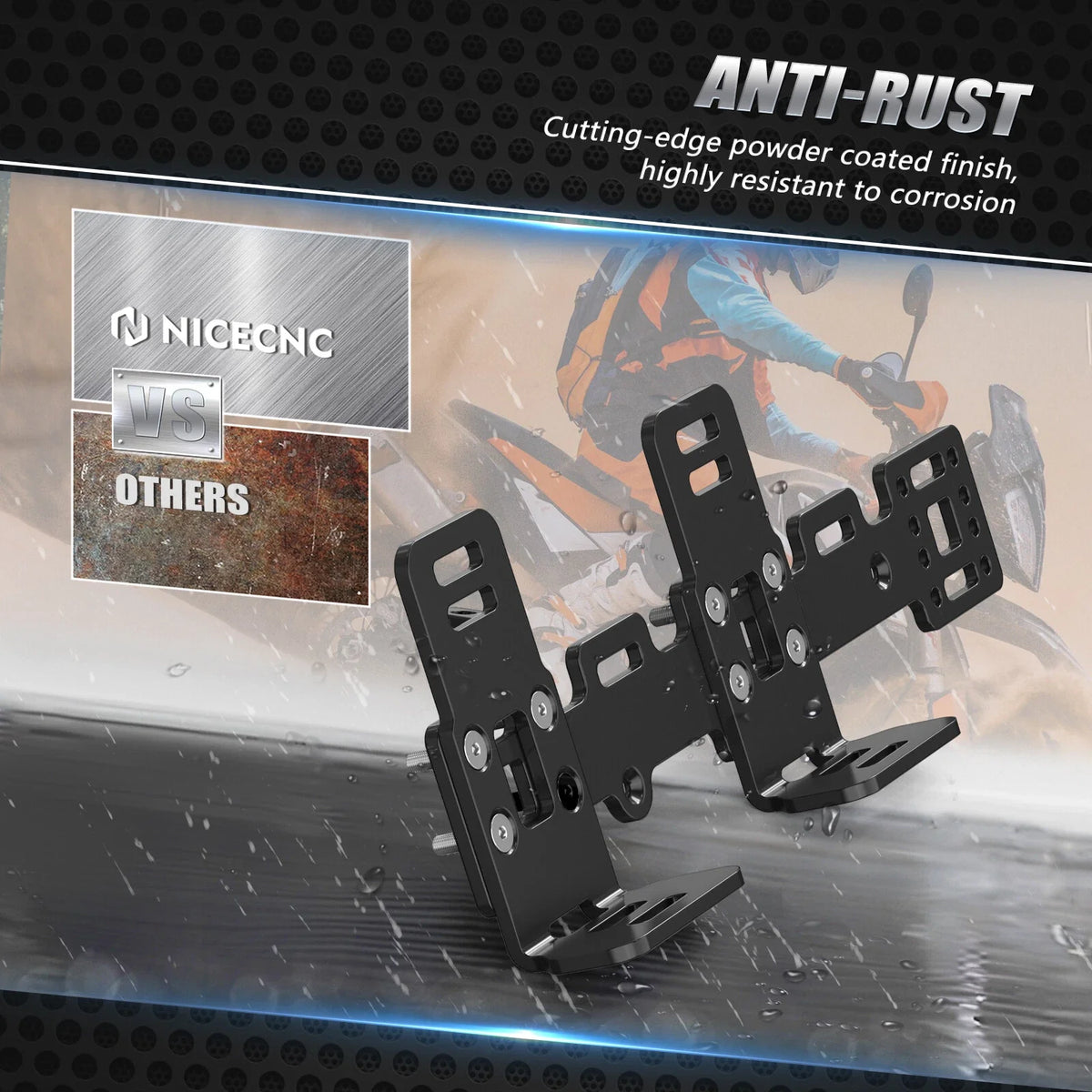 Adjustable Luggage Rack Side Carrier Kit for KTM 790 Adventure (2019–2024)